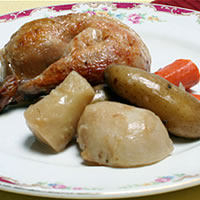 Roasted Chicken with Root Vegetables