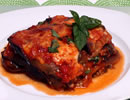 Italian-Style Eggplant, Tomato and Spinach Casserole