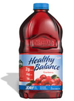Healthy Balance Reduced-Sugar Juice Cocktails