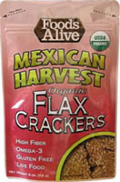 Organic Mexican Harvest Flax Crackers