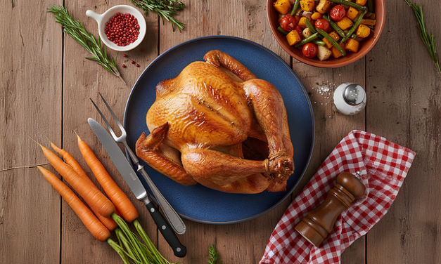 Orange-Herbed Roast Turkey