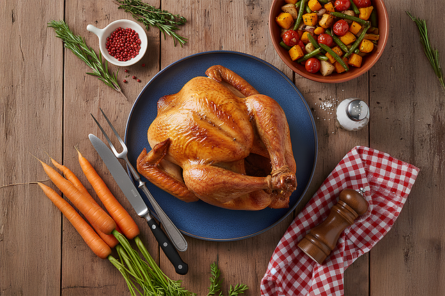 Orange-Herbed Roast Turkey