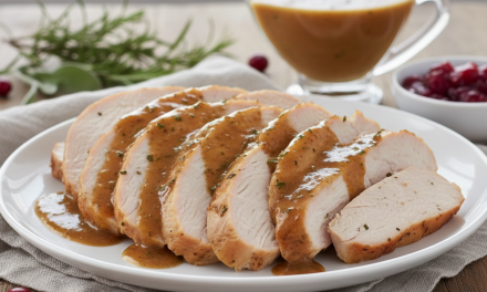 Roast Turkey Breast with Herb Stuffing