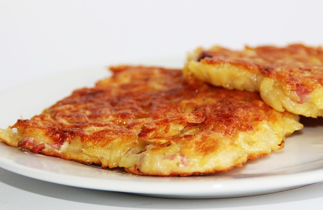 Baked Potato Pancakes Recipe Photo - Diabetic Gourmet Magazine Recipes