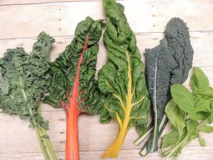 Kale and Mixed Greens