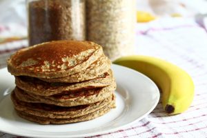 Oatmeal Pancakes Recipe - Lower-carb