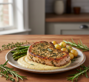 Pork Chop with Mustard Sauce Recipe