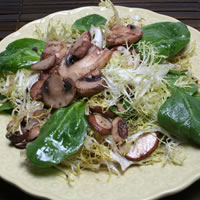 A Surprising Spinach Salad