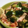 Lemon Chicken with Broccoli and a Tropical Twist