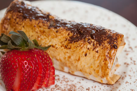 A Memorable Dessert: Chocolate Banana Strudel