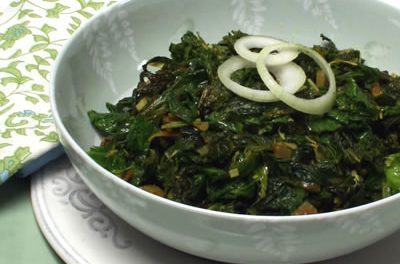 Take an Indian Adventure with Spicy Greens