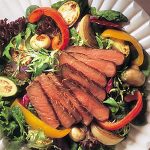 Beef Steak and Roasted Vegetable Salad