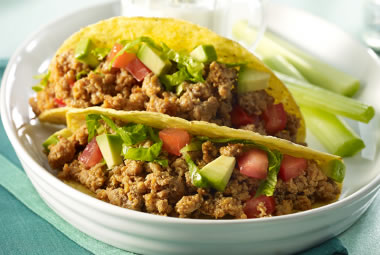 Buffalo Turkey Tacos Diabetic Recipe Diabetic Gourmet Magazine