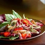 Chicken, Strawberry and Fennel Salad