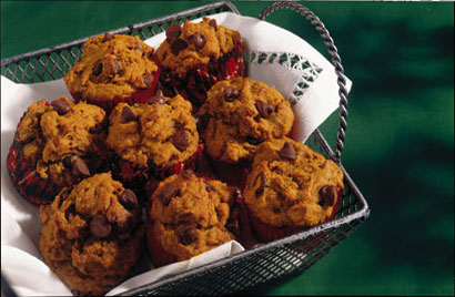 Chocolate Chip Pumpkin Muffins