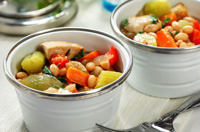Chunky Chicken, Vegetable and Rosemary Stew