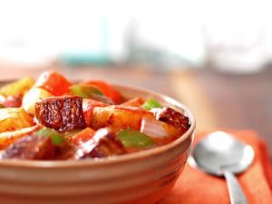 Classic Beef Stew recipe photo from the Diabetic Gourmet Magazine diabetic recipes archive.