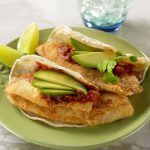 Fish Tacos with Avocado Salsa