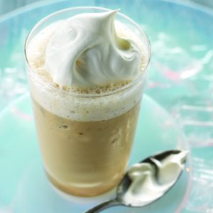 Frozen Coffee Whip recipe photo from the Diabetic Gourmet Magazine diabetic recipes archive.