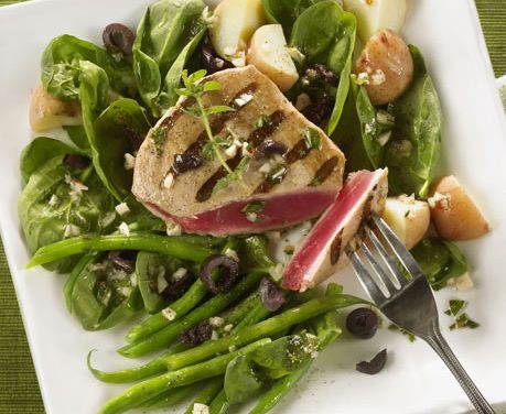 Grilled Tuna Nicoise Salad