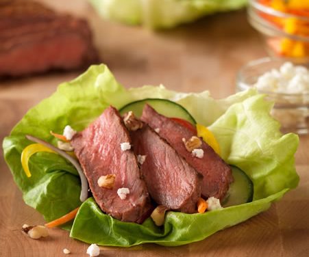 Inside-Out Grilled Steak Salad