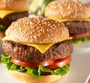 Classic Cheese Burger - Safe for Diabetic Meal Plan