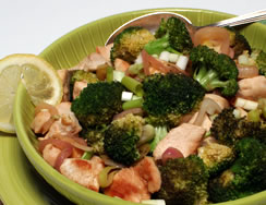 Lemon Chicken with Broccoli and Ginger Recipe Photo - Diabetic Gourmet Magazine Recipes