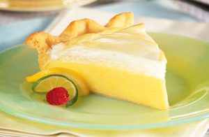 Lemon Meringue Pie recipe photo from the Diabetic Gourmet Magazine diabetic recipes archive.