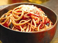 Linguine Puttanesca Recipe Photo - Diabetic Gourmet Magazine Recipes