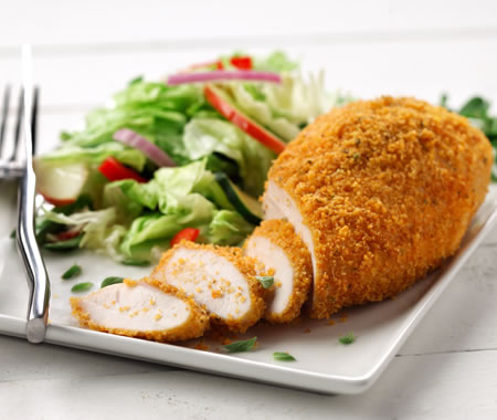 Oven-Fried Chicken Recipe Photo - Diabetic Gourmet Magazine Recipes
