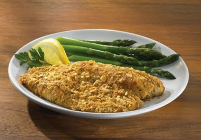 Parmesan Herb Encrusted Fish Diabetic Recipe Diabetic Gourmet Magazine