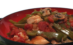 Quick and Easy Chicken Cacciatore Recipe Photo - Diabetic Gourmet Magazine Recipes