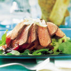 Sirloin Steak and Tomato Salad