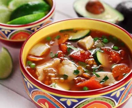 Sopa De Pollo a la Mexicana – Mexican Chicken Soup