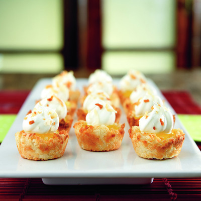 Tangy Coconut Tartlets Recipe Photo - Diabetic Gourmet Magazine Recipes