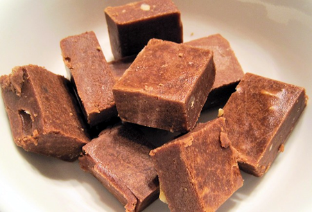 Walnut Fudge Recipe Photo - Diabetic Gourmet Magazine Recipes