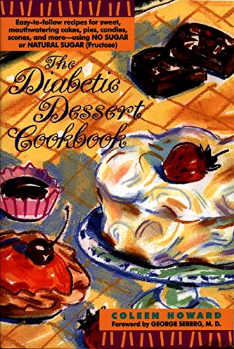 The Diabetic Dessert Cookbook Book Cover Image