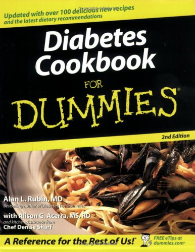 Diabetes Cookbook For Dummies Book Cover Image