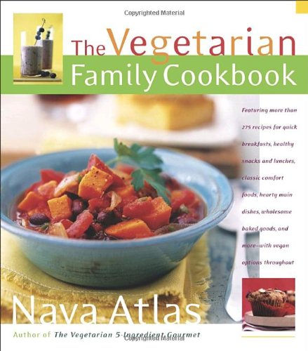 The Vegetarian Family Cookbook Book Cover Image