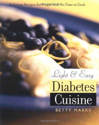 Light and Easy Diabetes Cuisine Book Cover Image