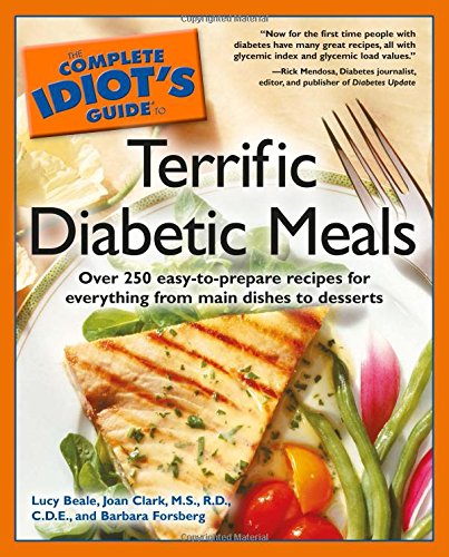 Complete Idiot’s Guide to Terrific Diabetic Meals (The Complete Idiot’s Guide) Book Cover Image