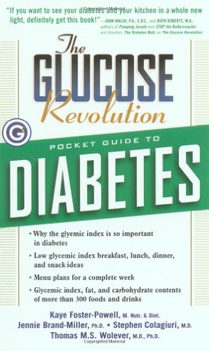 The Glucose Revolution: Pocket Guide to Diabetes Book Cover Image