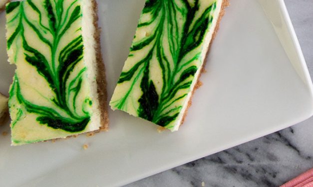 Mint Cheesecake Bars