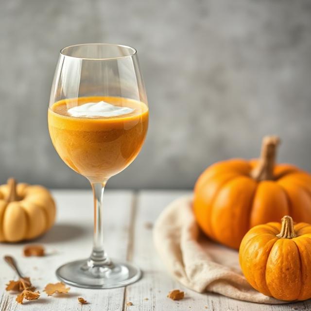 Creamy Pumpkin Spice Smoothie