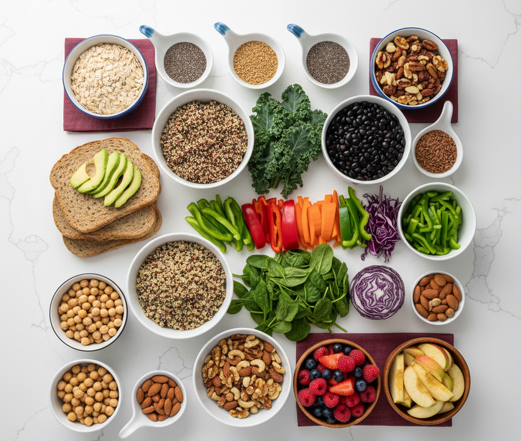 Best High-Fiber Foods for Diabetes: What to Eat for Better Blood Sugar + Simple Recipes