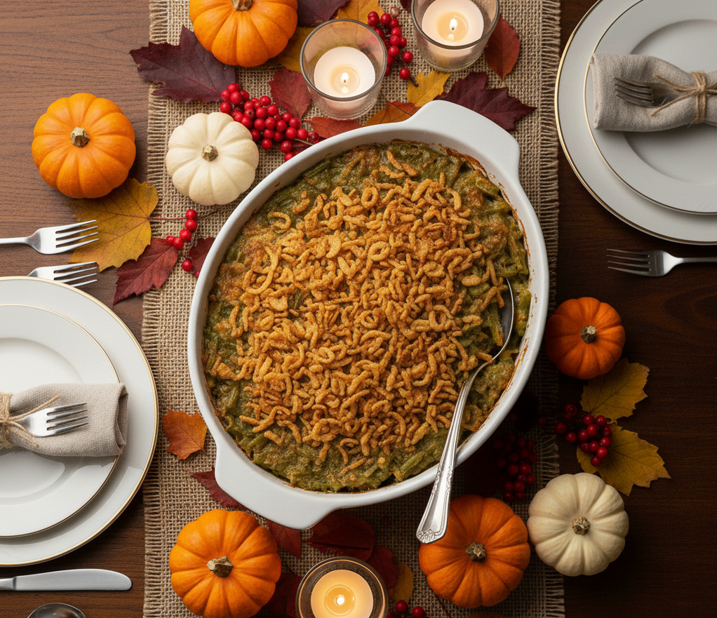 Diabetic-Friendly Green Bean Casserole: A Healthier Take on a Thanksgiving Classic