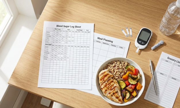 Free Diabetes Printables: Blood Sugar Logs, Meal Plans & Grocery Lists