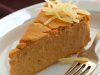 Pumpkin-Maple Crustless Cheesecake recipe photo from the Diabetic Gourmet Magazine diabetic recipes archive.